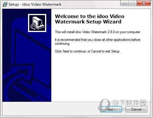idoo Video Watermark(视频水印编辑工具) V2.8.0 官方版