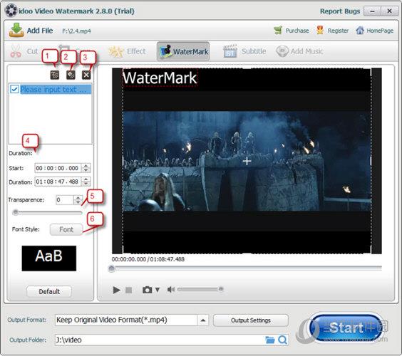 idoo Video Watermar