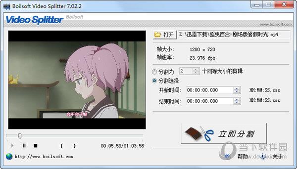 boilsoft video splitter