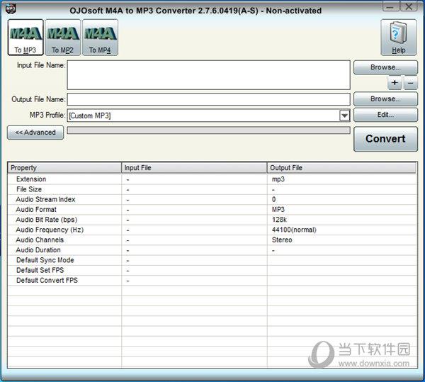 OJOsoft M4A to MP3 Converter