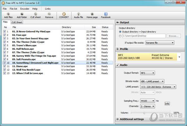 Free APE to MP3 Converter