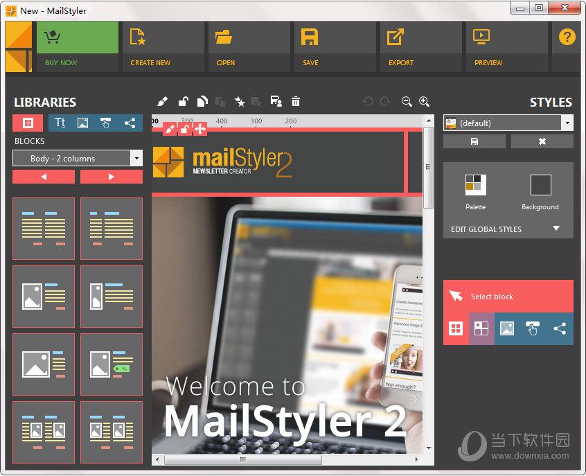 MailStyler(电子邮件设计软件) V2.1.0.108 官方版