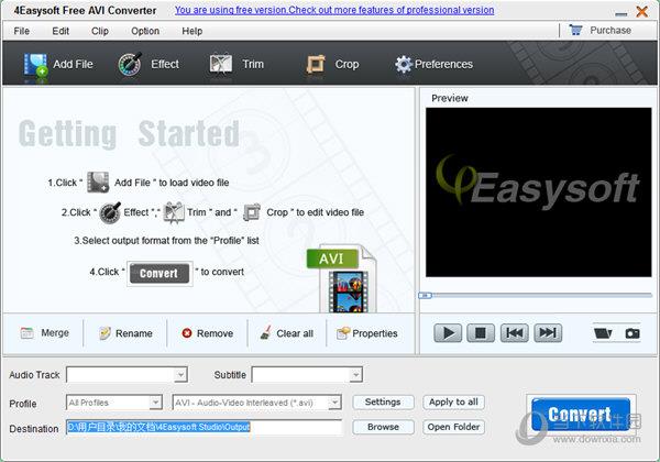 4Easysoft Free AVI Converter(AVI视频格式转换器) V3.1.06 官方版