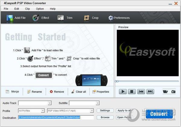 4Easysoft PSP Video Converter(PSP视频转换器) V3.2.26 官方版