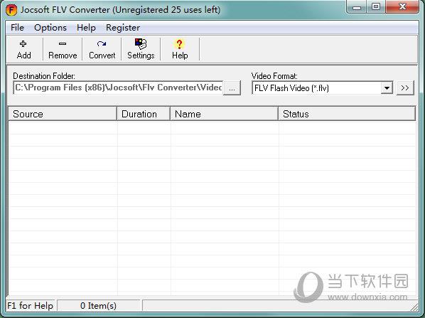 Jocsoft FLV Converter