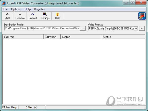 Jocsoft PSP Video Converter(PSP视频转换器) V1.1.6.1 官方版