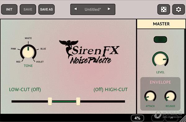 NoisePalette(噪声发生器VST插件) V1.0 绿色免费版