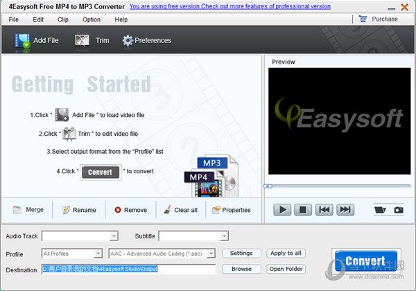 4Easysoft Free MP4 to MP3 Converter(视频转音频转换器) V3.2.26 官方版