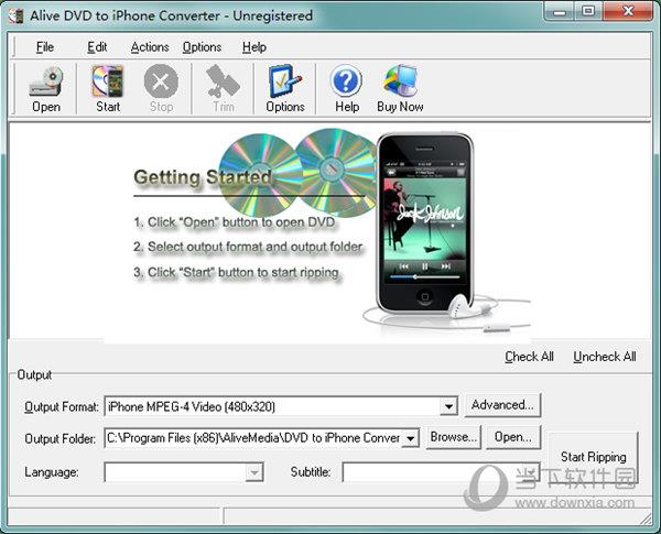 Alive DVD to iPhone Converter