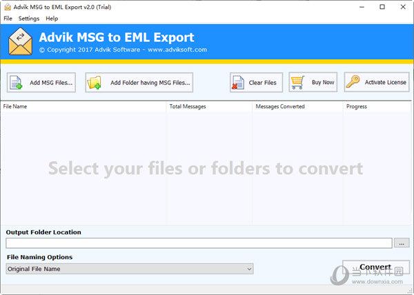 Advik MSG to EML Export(MSG转EML) V2.0 官方版