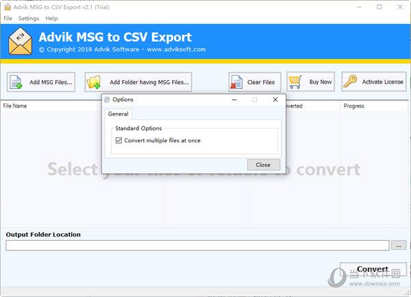 Advik MSG to CSV Export