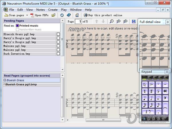 PhotoScore Midi Lite(MIDI曲谱扒谱软件) V5.03 注册版