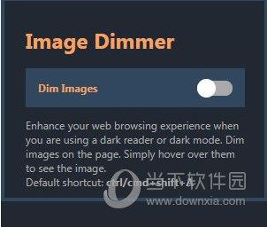 Image Dimmer