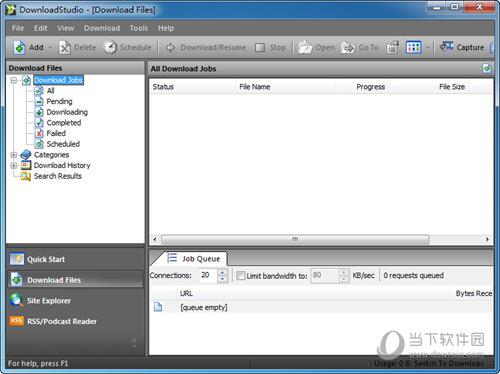 DownloadStudio(Internet下载管理软件) V10.0 免费版
