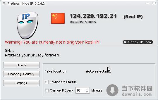 Platinum HideIP 3.0.6.8 英文绿色特别版