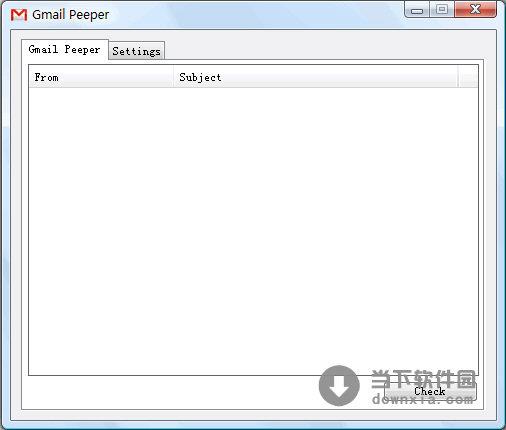 Gmail Peeper 1.5 英文绿色免费版