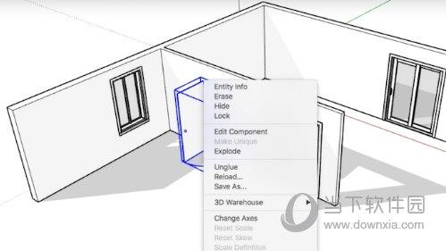 Sketchup简单墙体插件