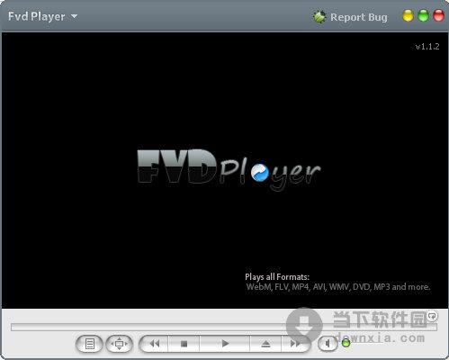 FVD Player(多媒体播放器) V1.1.2 绿色免费版