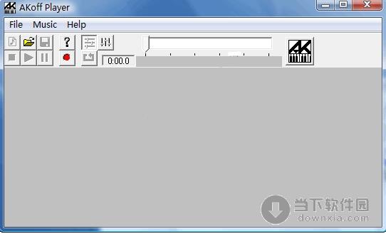 AKoff MIDI Player 1.00英文绿色免费版
