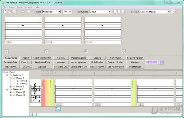 The Palette Melody Composing Tool(多功能调色板与旋律合成工具) V4.4.3 官方版