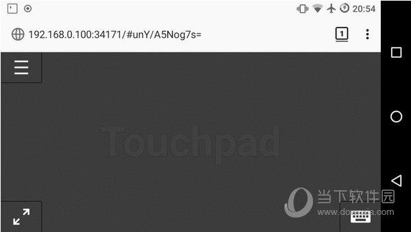 Remote Touchpad