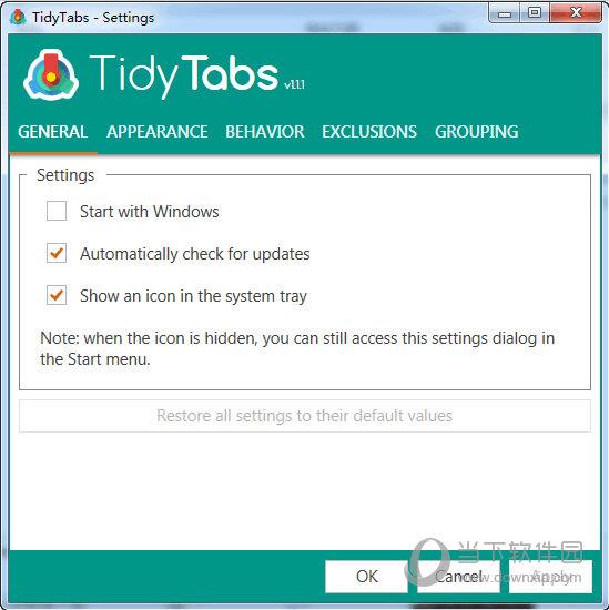 TidyTabs