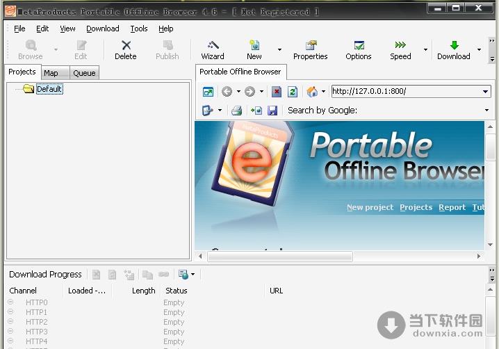Portable Offline Browser V5.9.3374 多国语言绿色特别版