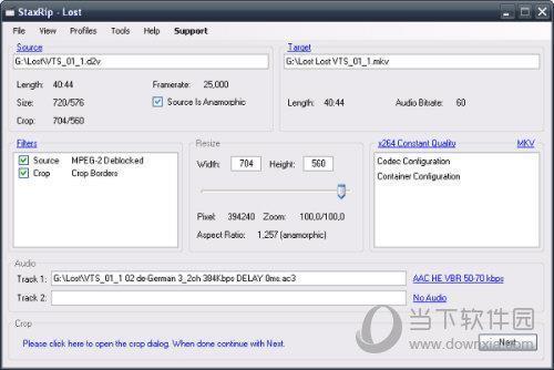 StaxRip(视频格式转换器) V2.2.0 官方版