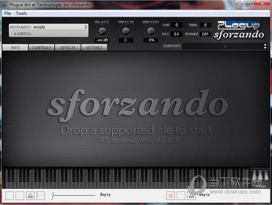 Plogue Sforzando(SFZ播放器) V1.848 官方版
