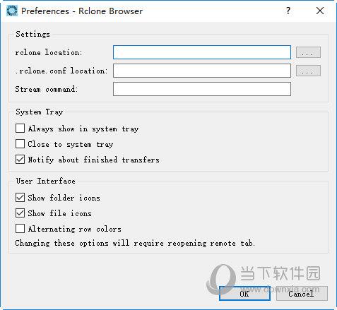 Rclone Browser(rclone客户端) V1.2 官方版