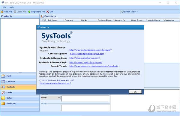 SysTools OLK Viewer