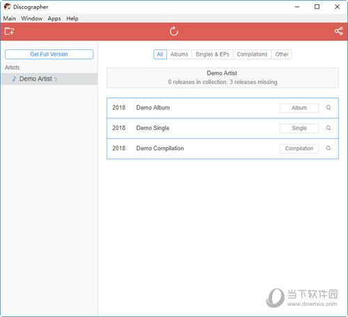 Discographer(艺术家音乐搜索工具) V1.1 最新版