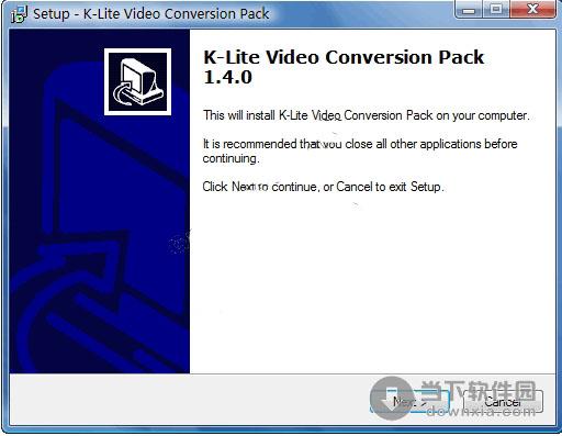 K-Lite Video Conversion Pack 1.9.0 英文官方安装版