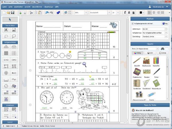 Worksheet Crafter