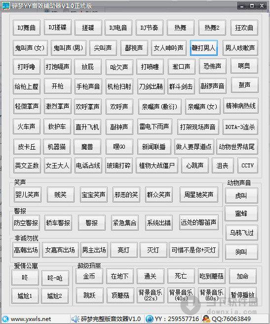碎梦YY音效辅助器 V1.0 绿色免费版