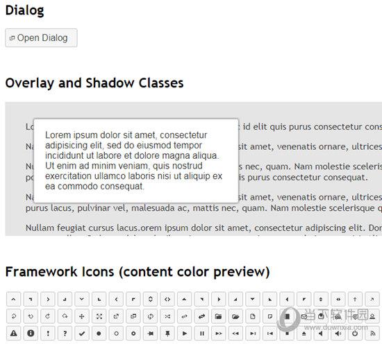 jQuery UI框架模板