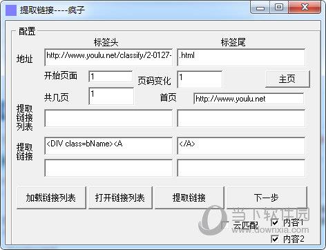 疯子页面采集器 V1.0 绿色免费版