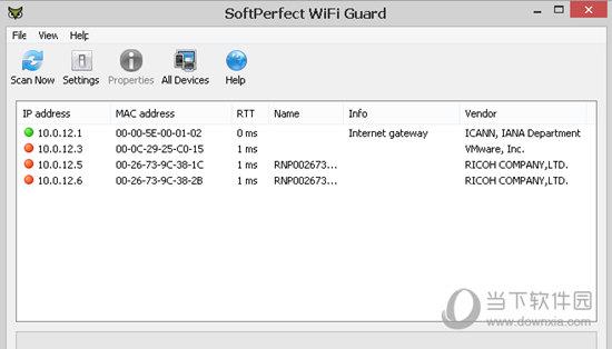 SoftPerfect WiFi Guard