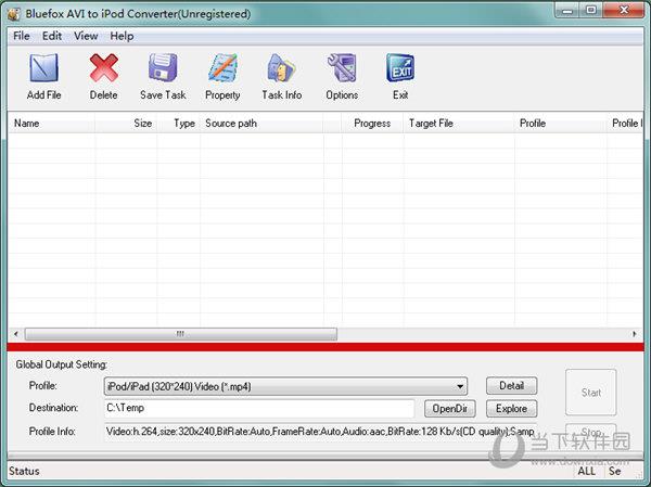 Bluefox AVI to iPod Converter(AVI转iPod视频转换器) V3.01 官方版