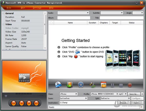 3herosoft DVD to iPhone Converter