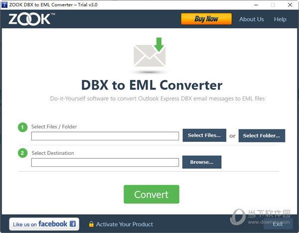 ZOOK DBX to EML Converter(邮件转换工具) V3.0 官方版