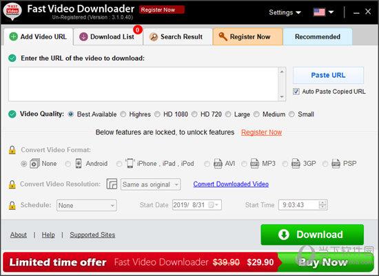 Fast Video Downloader(视频下载软件) V3.1.0.40 官方版
