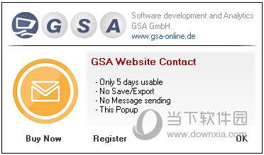 GSA Website Contact(网站信息发送工具) V1.83 官方版