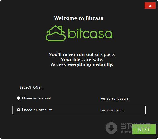 Bitcasa(云存储软件) V1.1.2.11 官方版