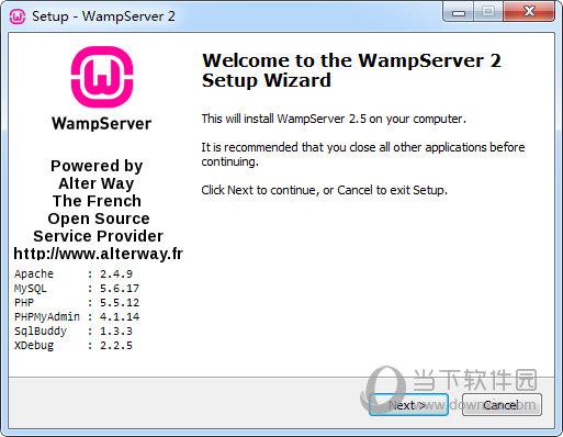 WampServer(PHP环境配置) x64 V2.5 官方版