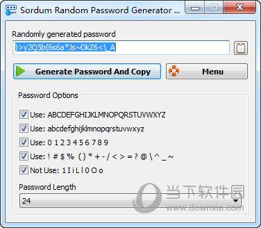 Sordum Random Password Generator