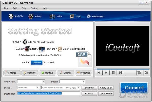 iCoolsoft 3GP Converter(3GP转换器) V3.1.10 官方版