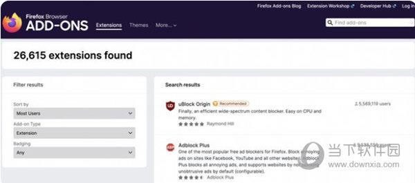 uBlock Origin Firefox版