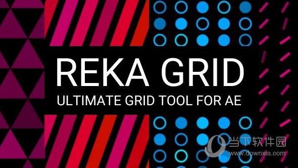 AEscripts Reka Grid(AE网格纹理图形动画插件) V1.3 免费版