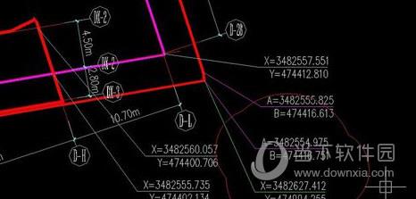 CAD自动标注线路中桩号和提取中桩坐标程序